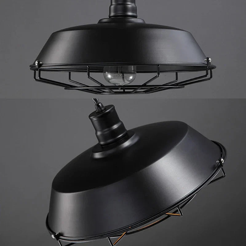 Skanto | Vintage Loft Pendelampe: Industriell Retro Jern Taklampe Krone for Stue, Restaurant, Bar, Kjøkken