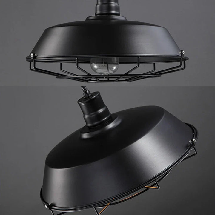 Skanto | Vintage Loft Pendelampe: Industriell Retro Jern Taklampe Krone for Stue, Restaurant, Bar, Kjøkken