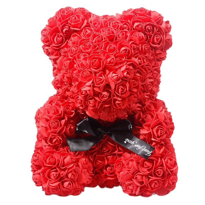 Skanto | Kunstige Rose Blomster Teddy Bjørn