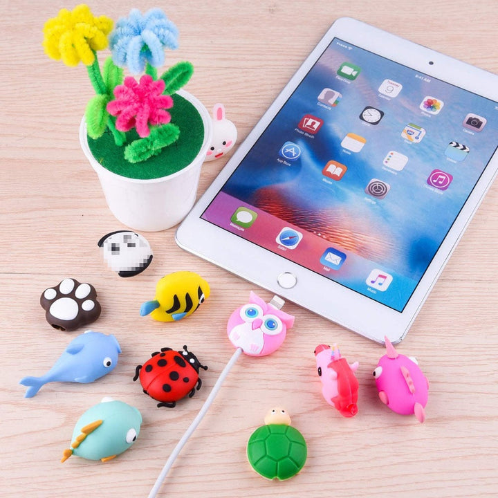 Skanto | Cartoon Telefon Universell Kabelbeskytter