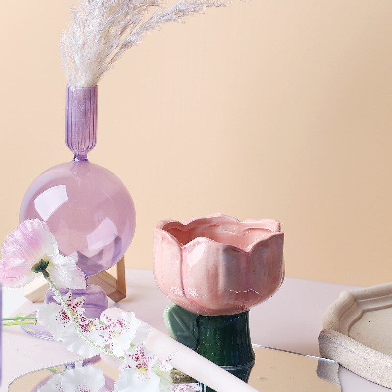 Skanto | Lilla Lysestake laget av Glass