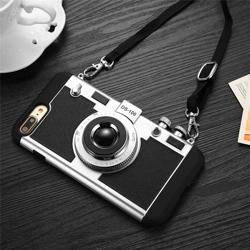 Skanto | 3D Retro Kamera Telefon Etui