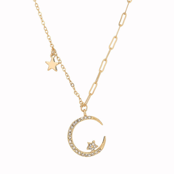 Skanto | Charming Moon Lang Kjede Halskjede