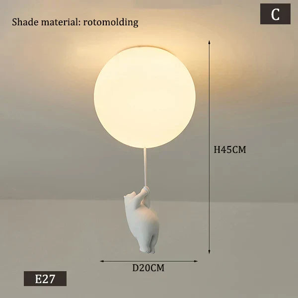 Skanto | Hengende Bærer Ballonglampe