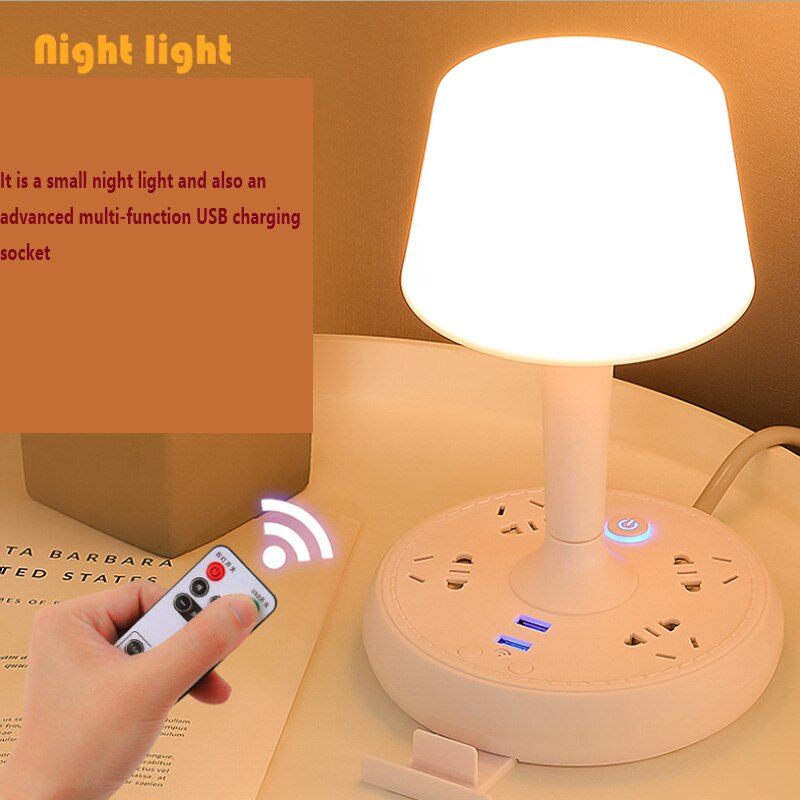 Multi Power Strip Phone Holder TaSkantoe Lamp | Skanto