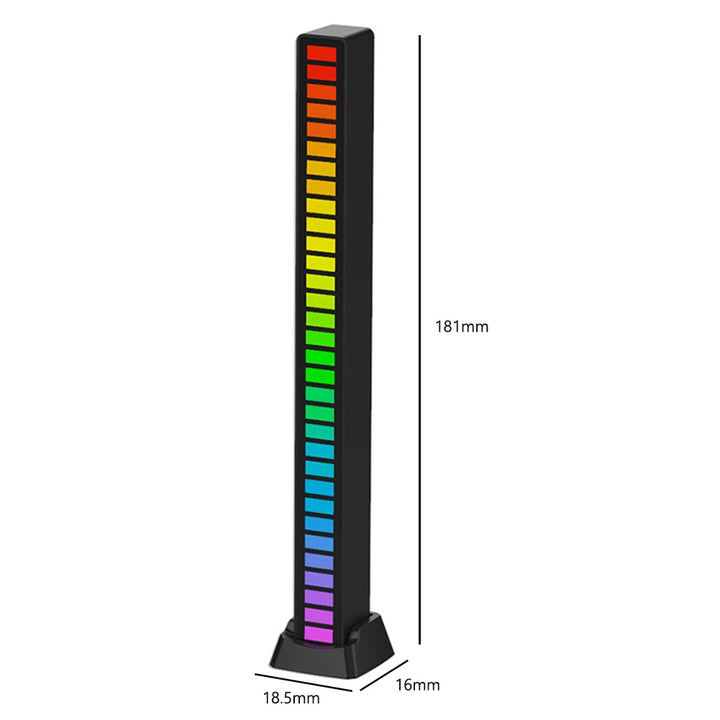 RGB Lydkontroll Rhythm Gjenkjennelse Lyslist | Skanto