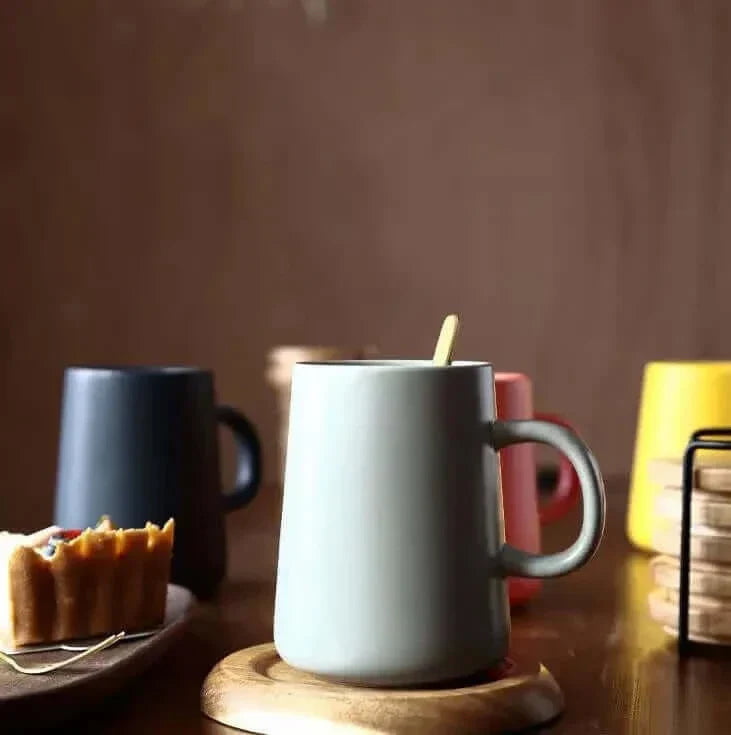 Skanto | Veldig stor steintøy kaffekopp