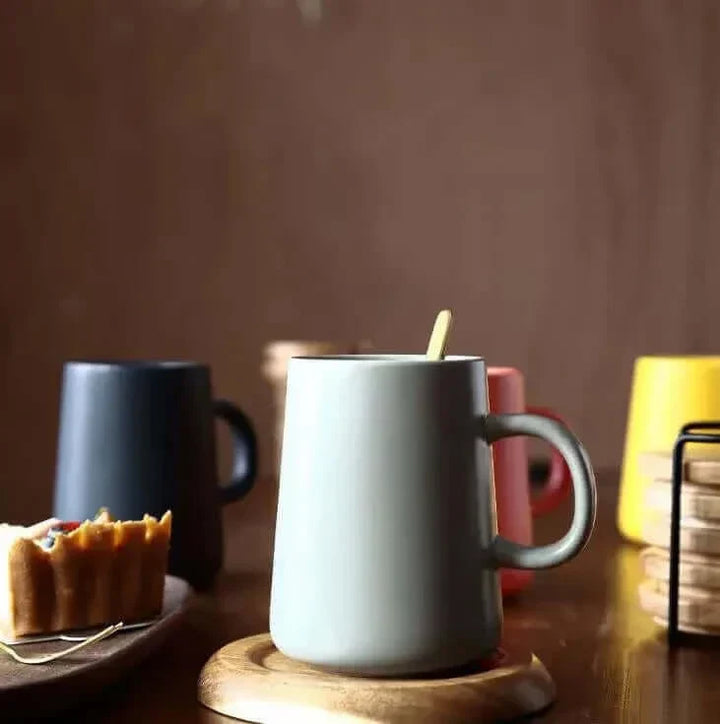 Skanto | Veldig stor steintøy kaffekopp