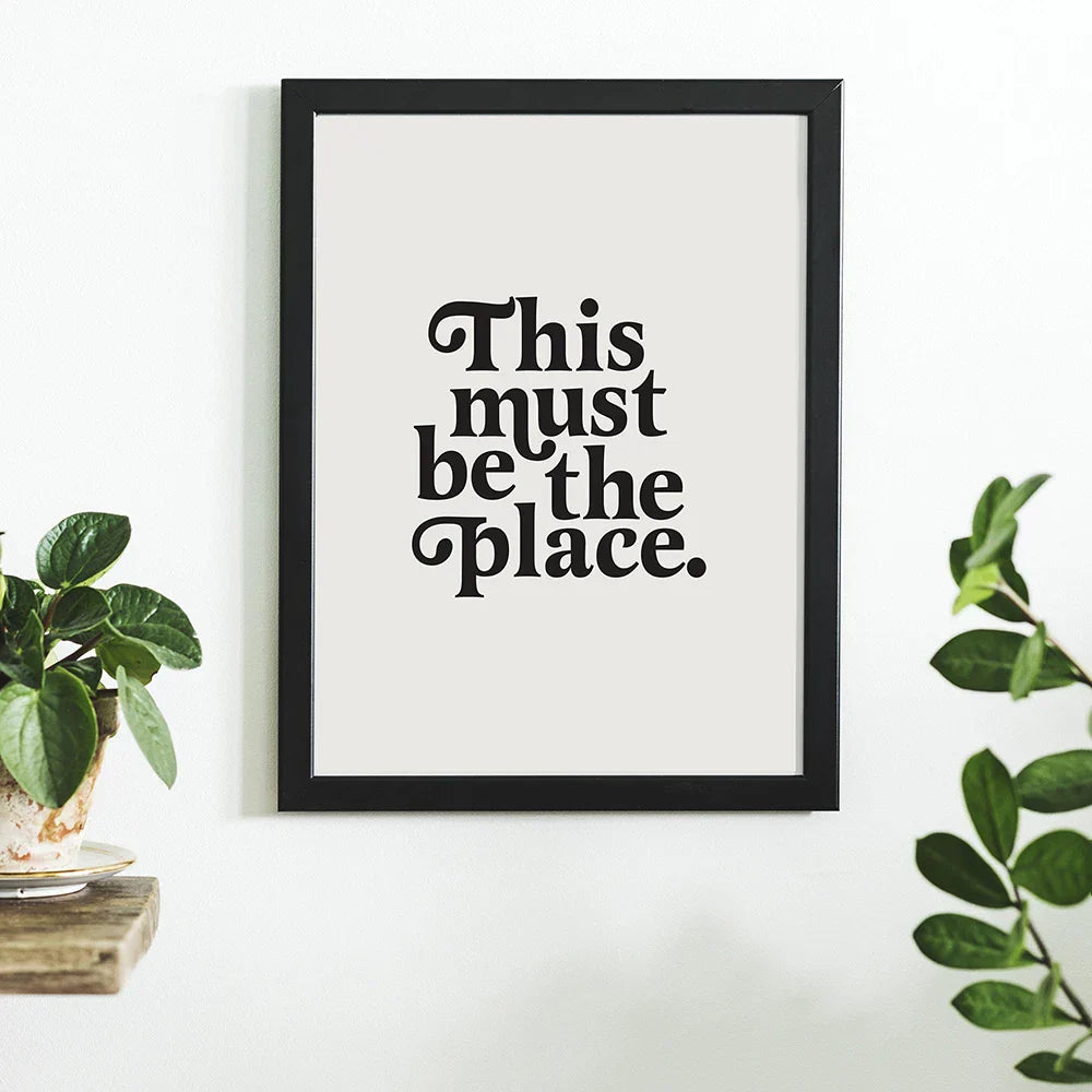 Inspirational Quotes Wall Art Canvas Prints Black White Poster Letters & Quotes Pictures for Living Room Bedroom Nordic Home Decor | Skanto
