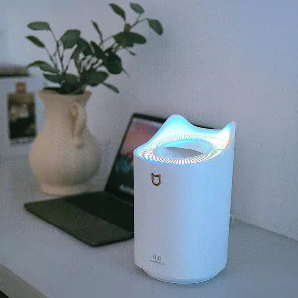 Skanto | Air Humidifier Hvit LED Tåke Diffuser