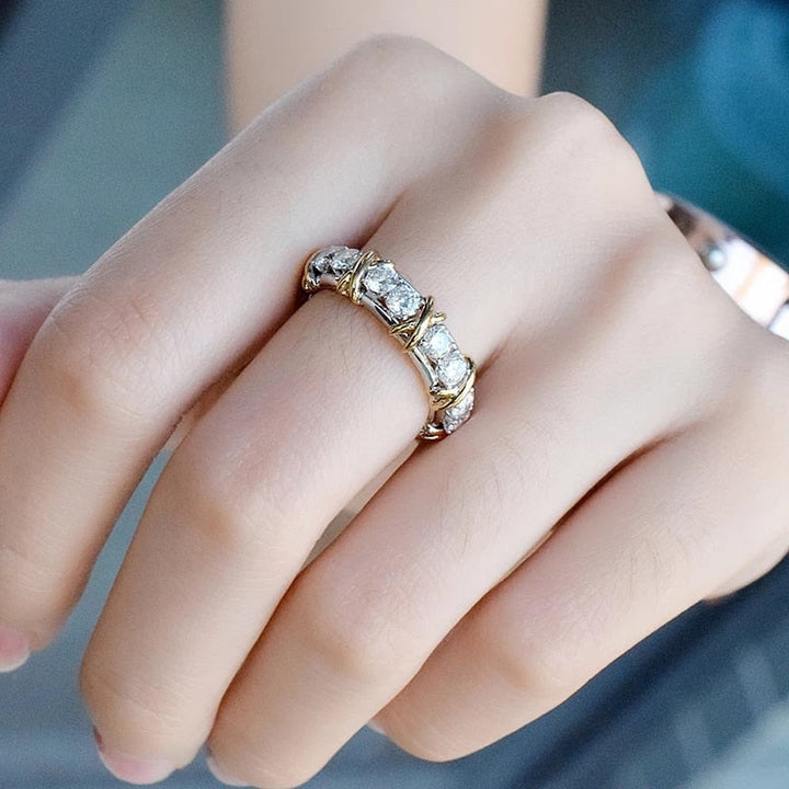Skanto | Håndlaget Kreativ Evighet Zirkon Ring