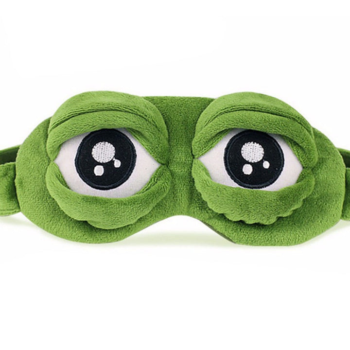 3D Sleepy Frog Søvnmaske | Skanto