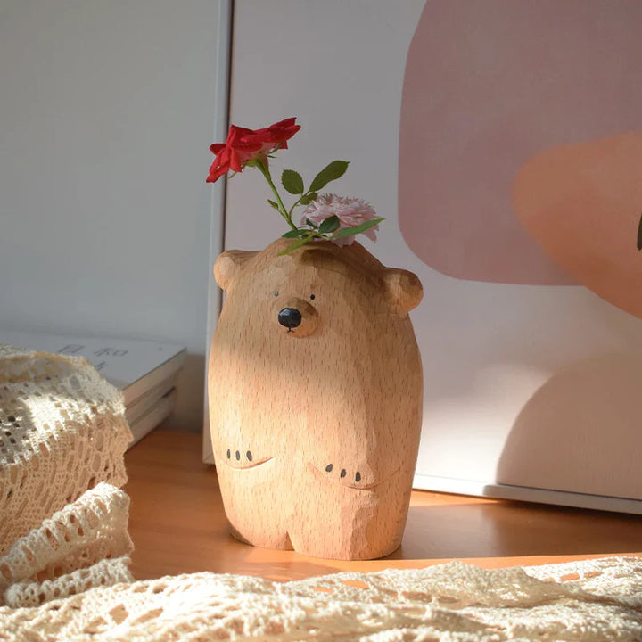 Søt liten bjørn-blomsterpotte | Skanto