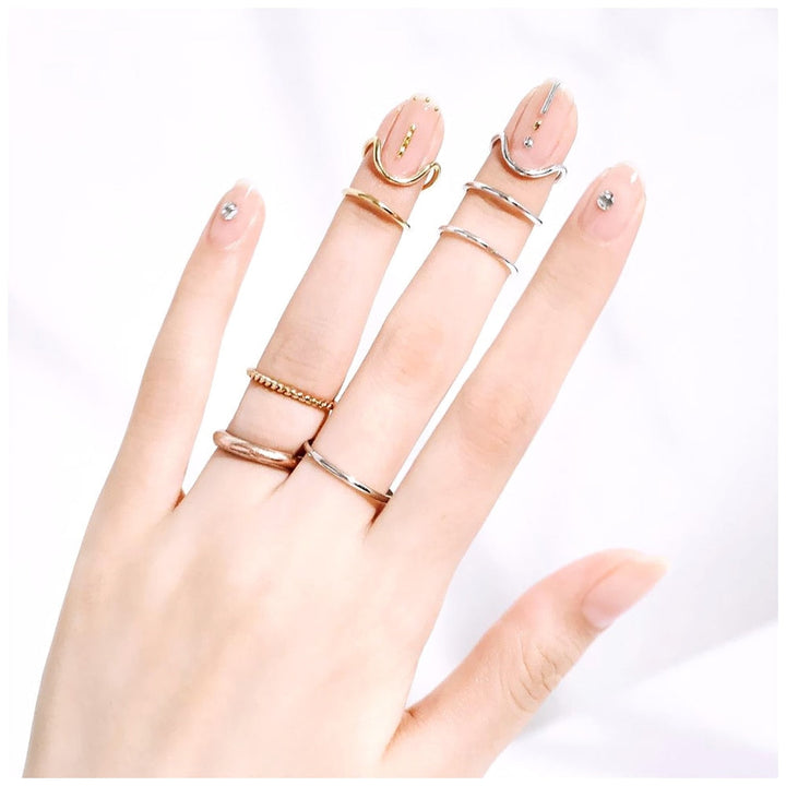 Skanto | Sleek Line Gothic Metal Tynne Negleringer