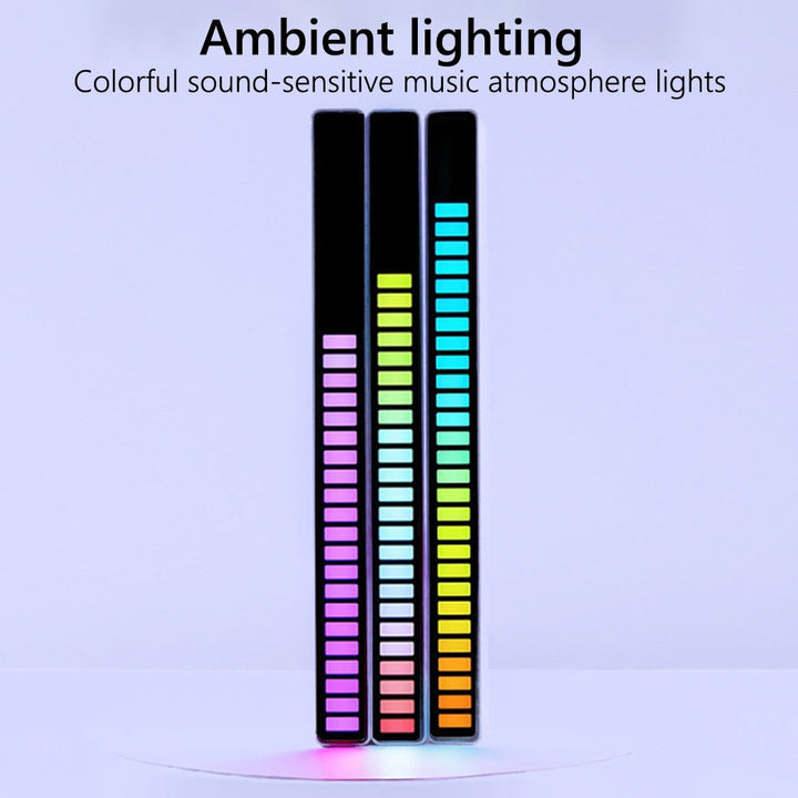 RGB Lydkontroll Rhythm Gjenkjennelse Lyslist | Skanto