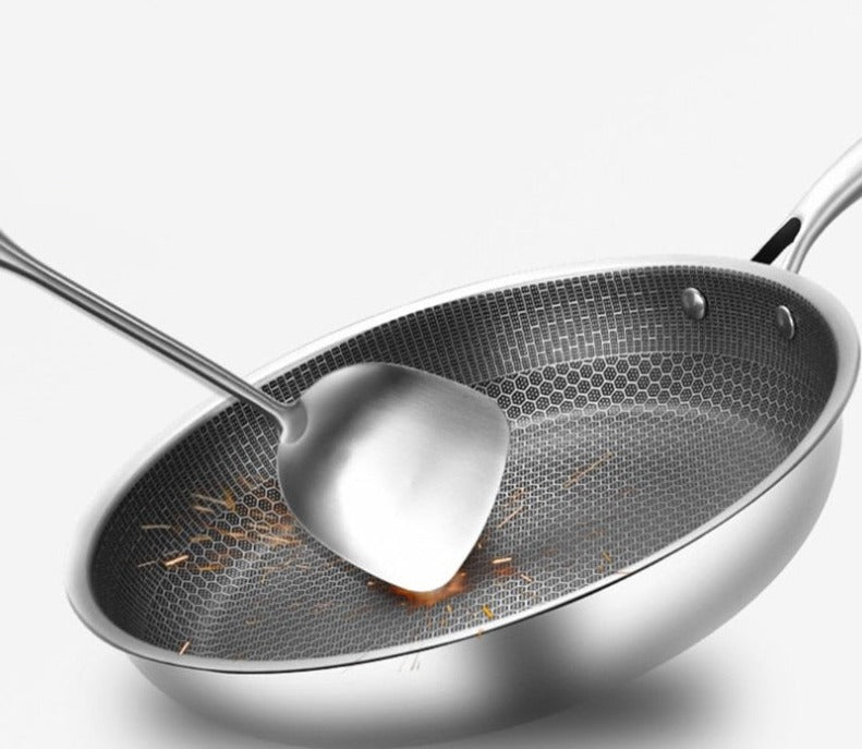 CookPro | Stekpanne i rustfritt stål med non-stick belegg