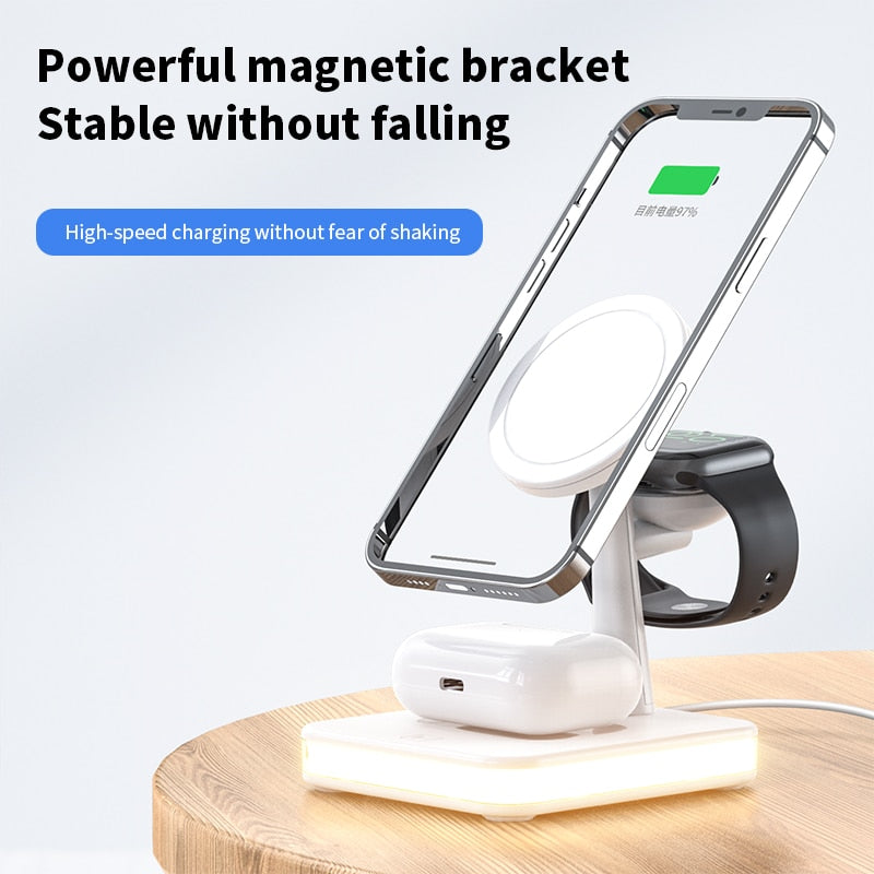 Skanto | Magnetisk Trådløs Lader Dock Lampe