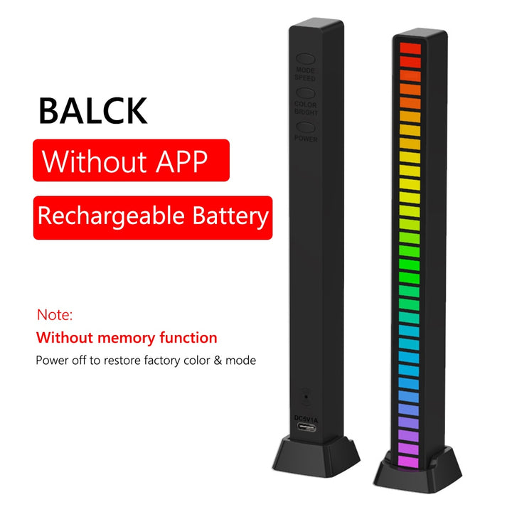 RGB Lydkontroll Rhythm Gjenkjennelse Lyslist | Skanto