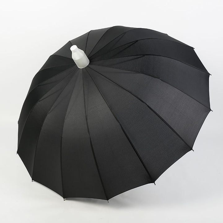 Minimalist Langt Håndtak Automatisk Paraply | Skanto