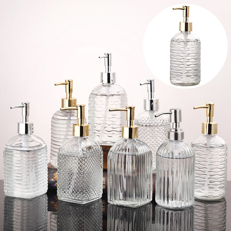 Skanto | Glass Flytende Såpe Dispenser