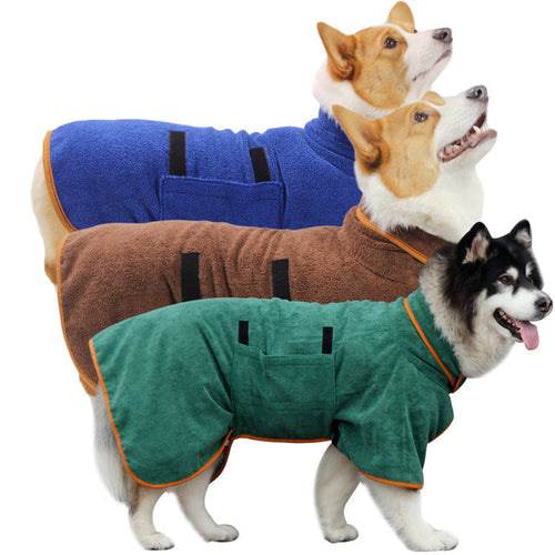 CozyPaws Kåpe - Luksuriøs Absorberende Hundejakke Skanto