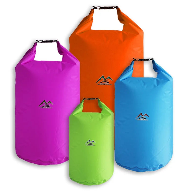 Norvo | Dry Bag Set AquaVault | Vanntett & Rivesterk | 5L–70L | For Utendørs, Båt og Reise