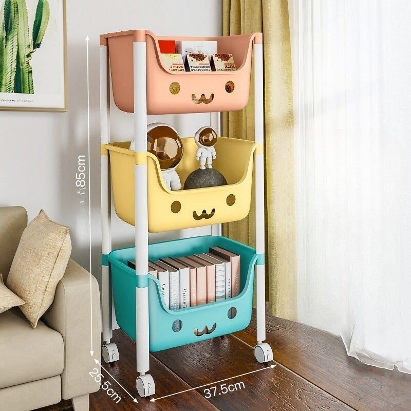 Norvo | Enkel Rull Multi-Bruk Justerbar Oppbevaringsstativ