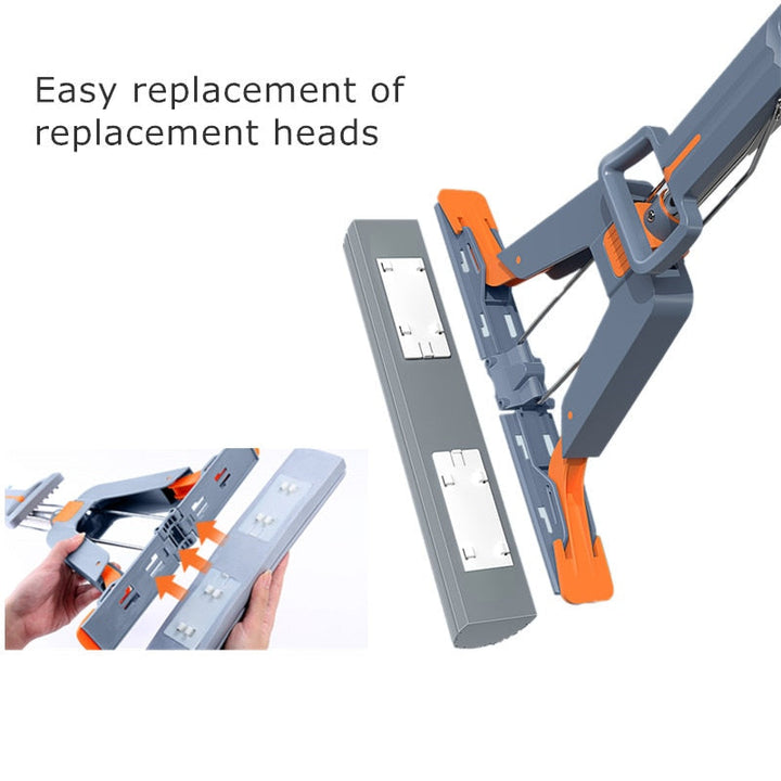 Skanto | Handle Ease Sammenleggbar Enkel Gulvmopp