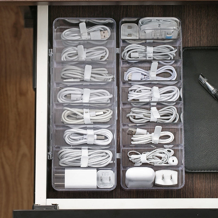 Transparente CaSkantoe Organizer Box | Skanto