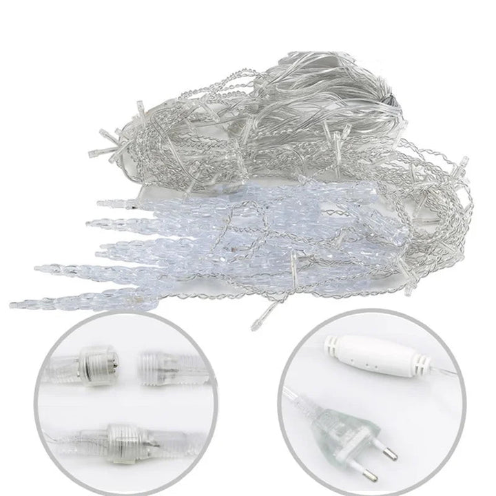 Snowlit - LED Lysgardin for Utendørs Skanto