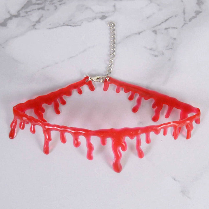 Skanto | Fake Blood Drip Halloween Halskjeder