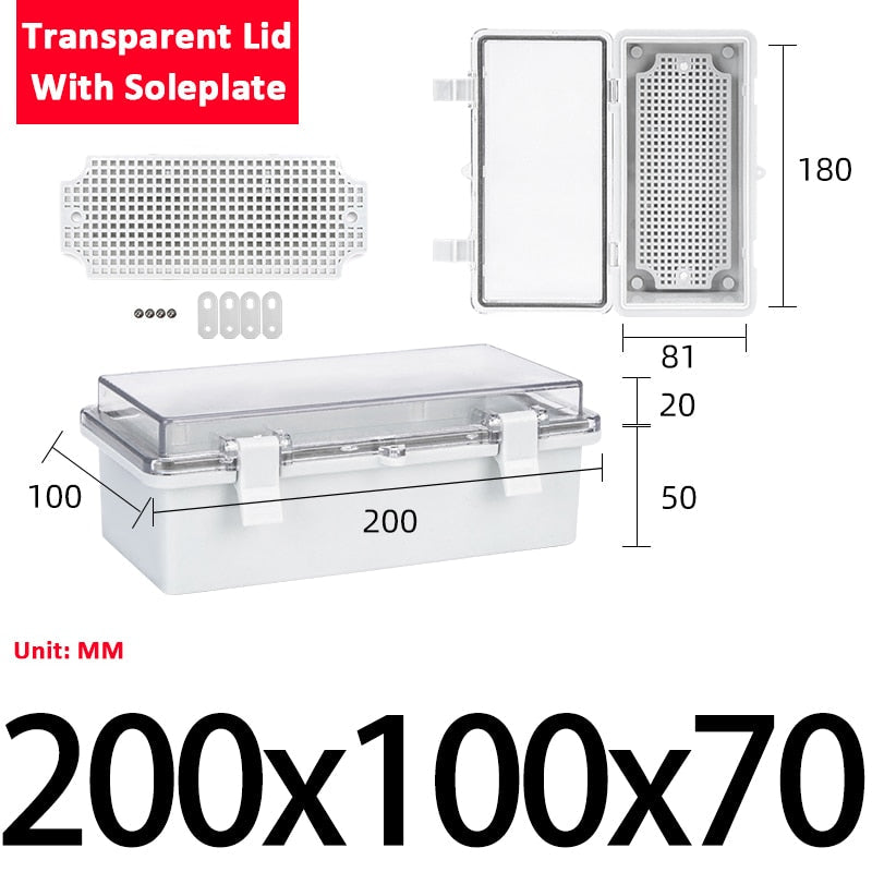Norvo | Anti Rain Utendørs Vannavstøtende Elektrisk Stikkontaktboks