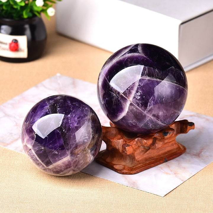 Skanto | Amethyst Globe | Dekorer hjemmet ditt med riktig energi