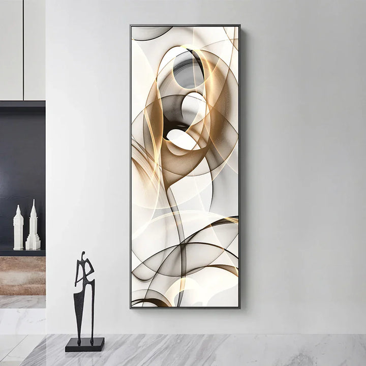 Minimalist Floating Ethereal Abstract Wall Art Fine Art Canvas Prints Pictures for Modern Apartment Living Room Home Office Art Decor | Skanto
