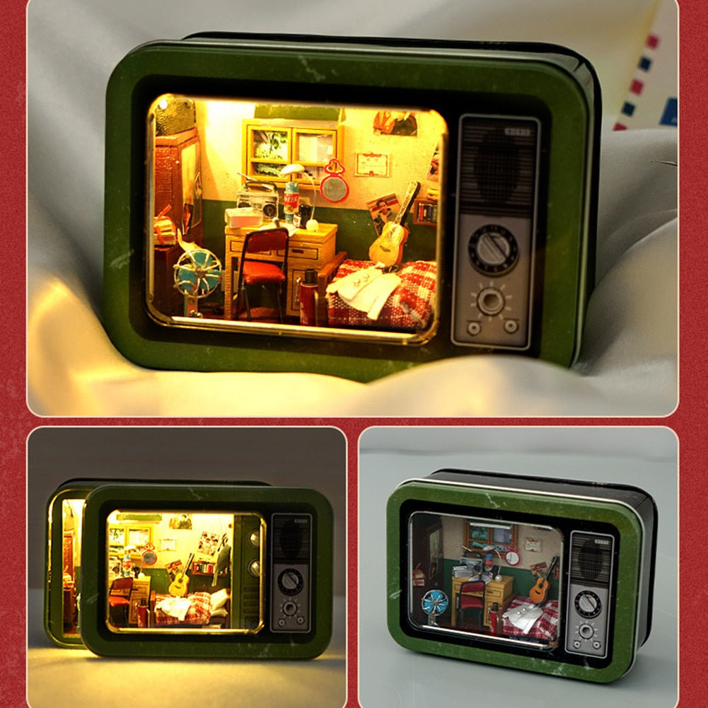 Norvo | Mini Mansion Tre Møblert Dukkestue