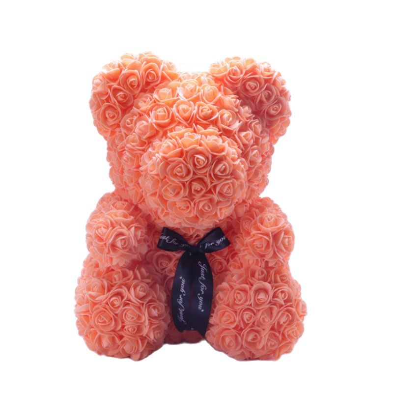 Skanto | Kunstige Rose Blomster Teddy Bjørn