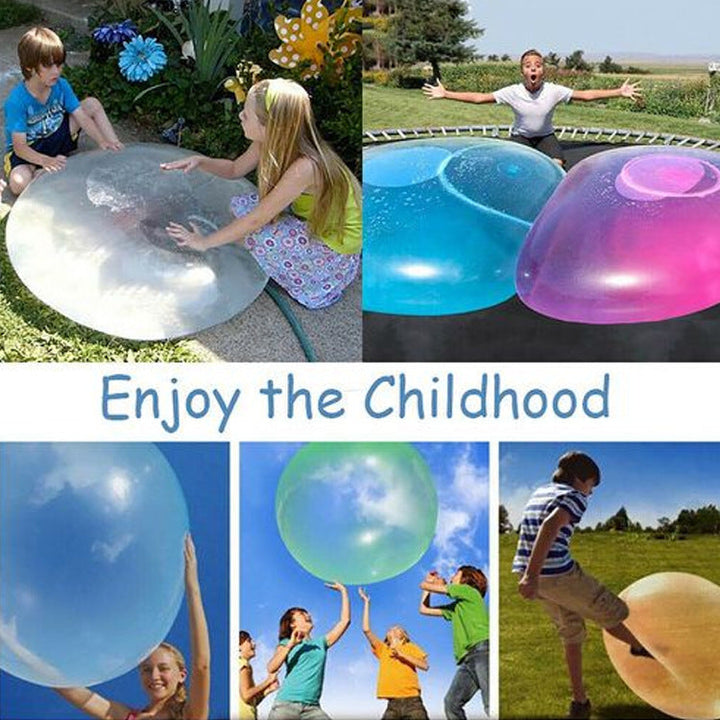 Skanto | WobbleBubble – Gigantisk oppblåsbar lekeball for barn fra 5 år og oppover | Oppmuntrer til bevegelse, balanse og utendørs moro