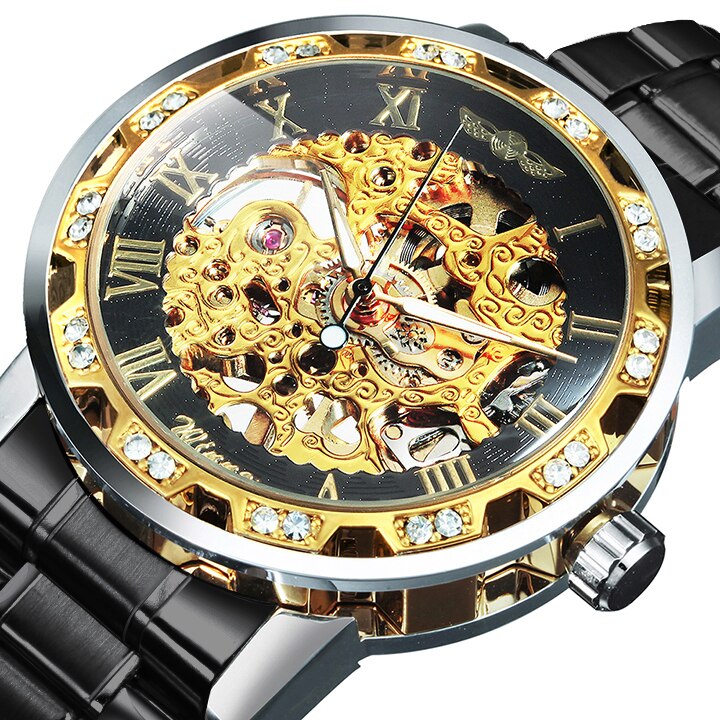 Skanto | Luminous Mechanical Titan Skeleton Watch