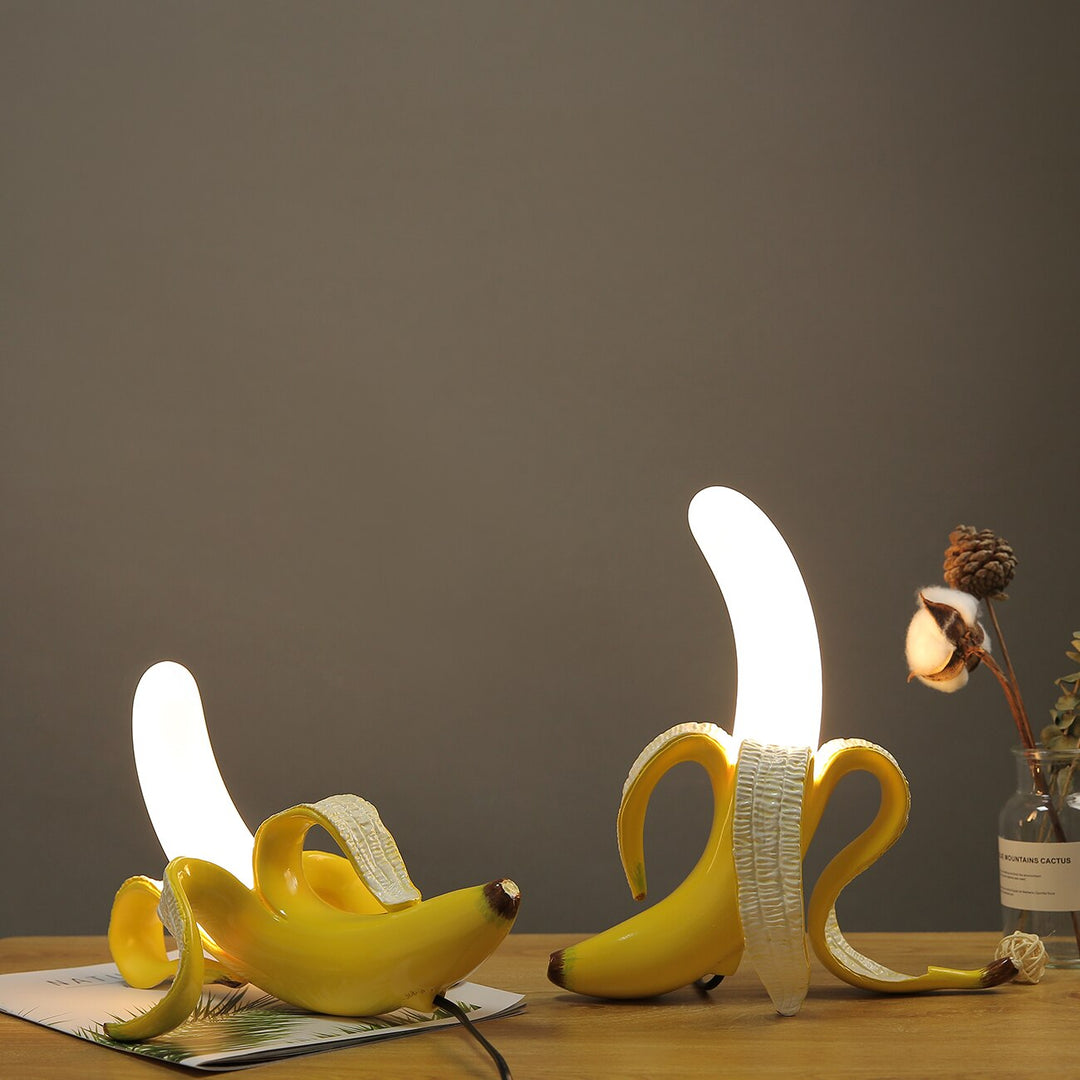 Skanto | GoldenBanana - Elegant Art Deco Bordlampe