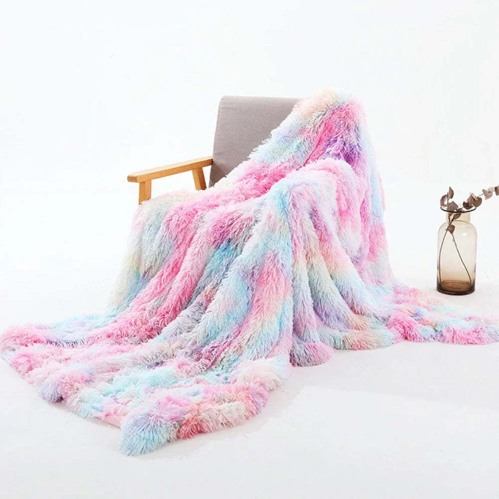Skanto | Ultra Plush Koral Fleecepledd
