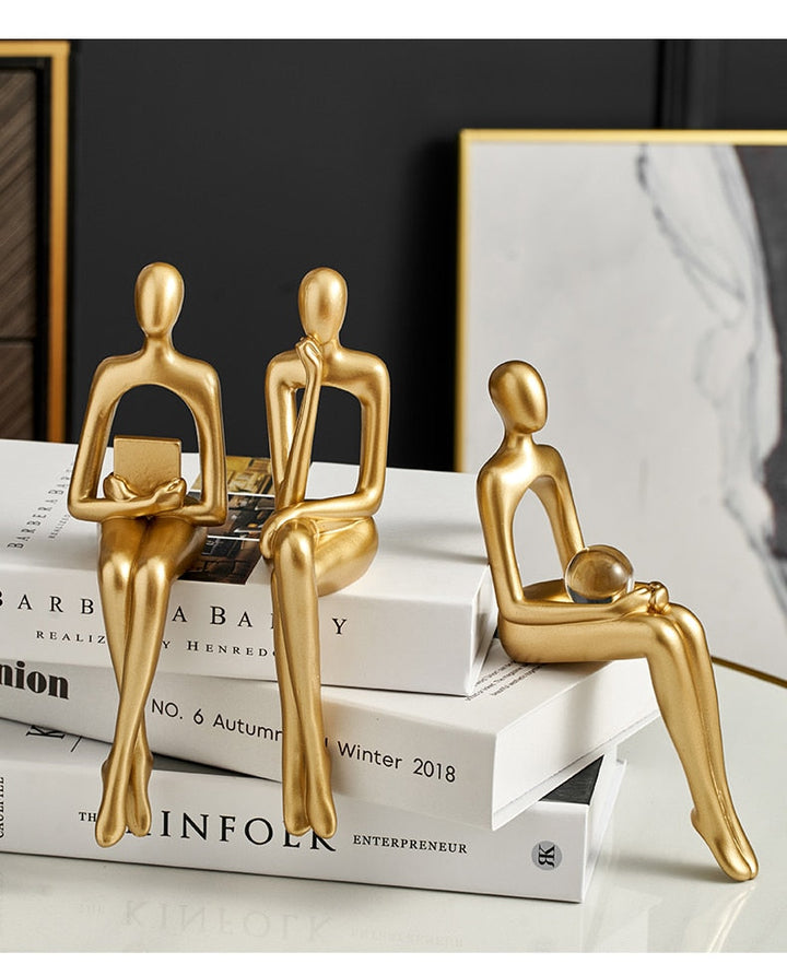 Skanto | Moderne Figurer Abstrakt Hjem Deko Skulptur