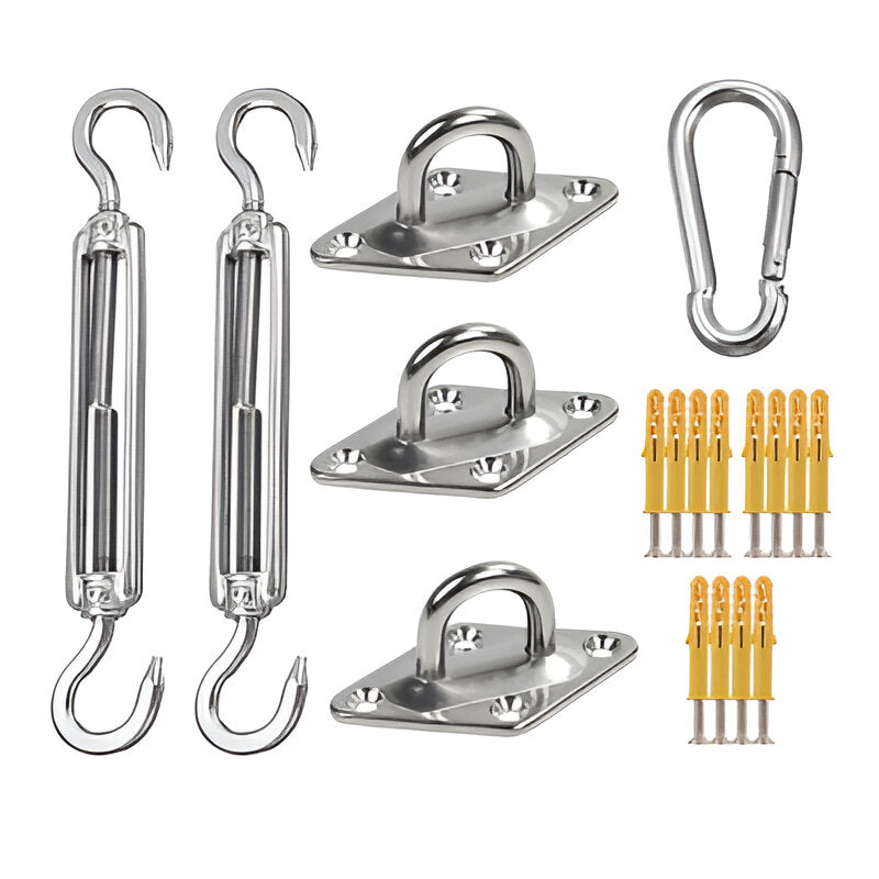 Norvo | Vanntett Solskjerm – UV-beskyttelse for Balkong, Hage eller Terrasse (Trekantet eller Firkantet)