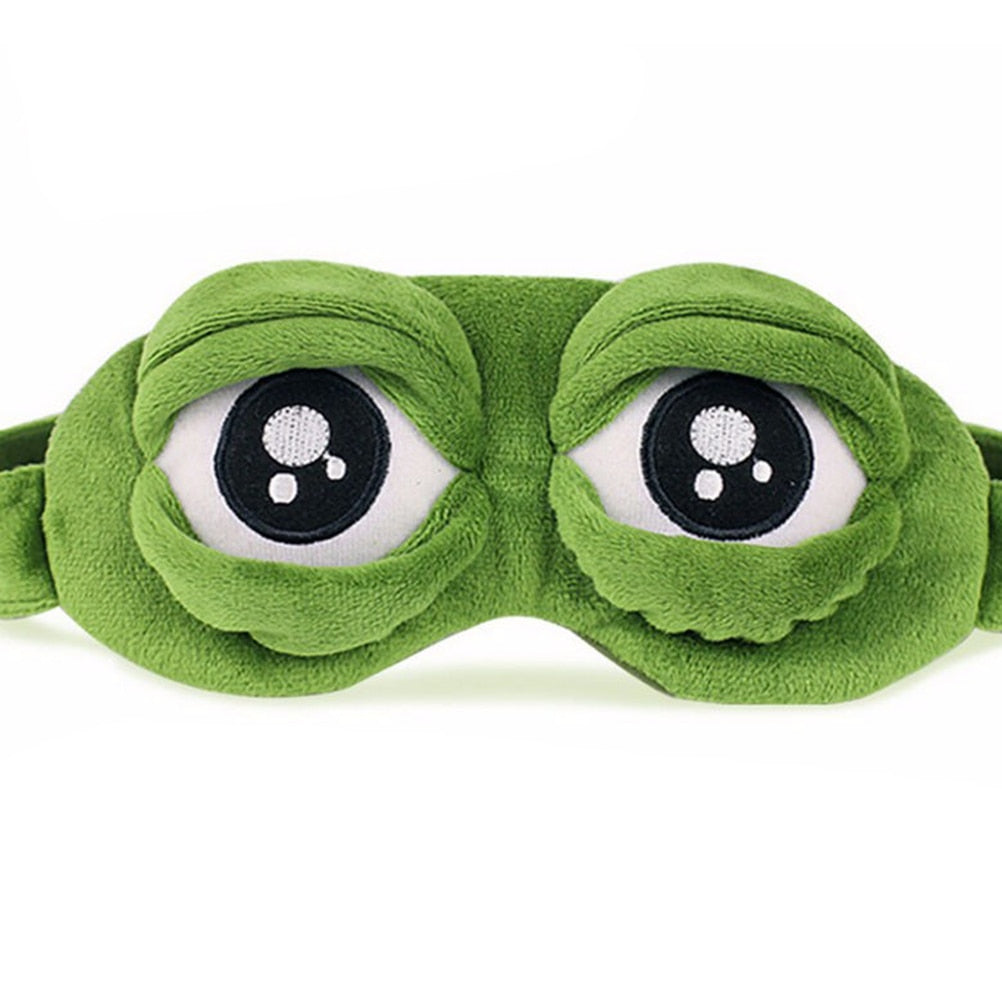 3D Sleepy Frog Søvnmaske | Skanto