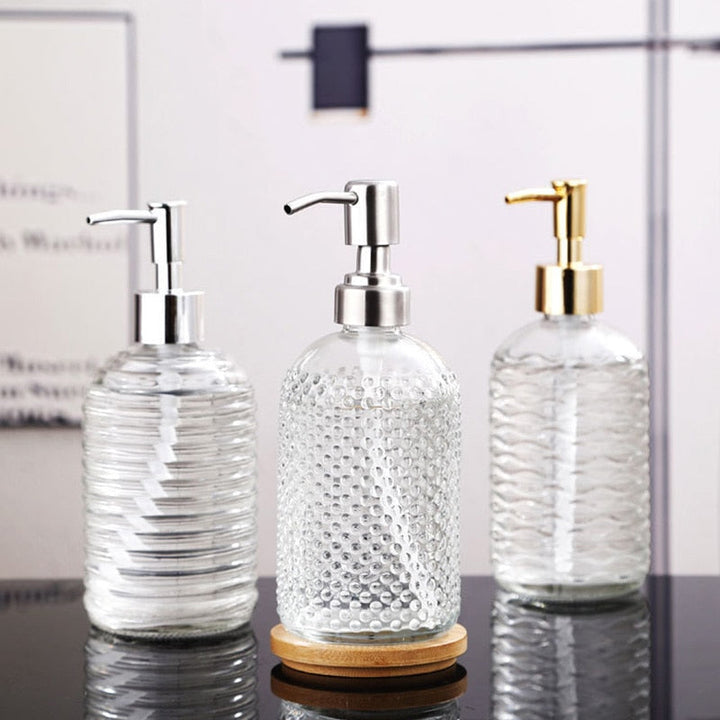 Skanto | Glass Flytende Såpe Dispenser