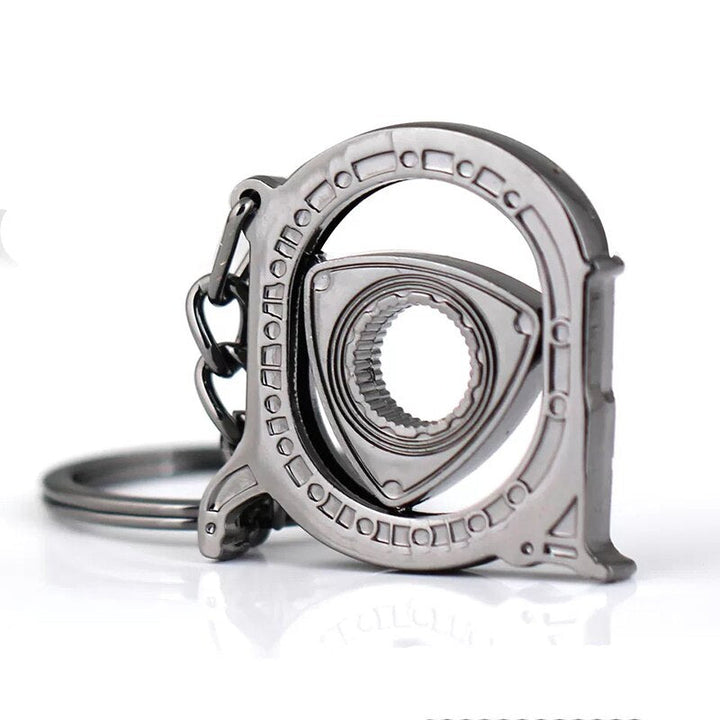 Spinning Rotor Metall Nøkkelring | Skanto