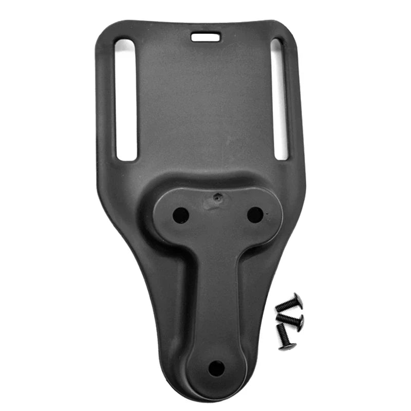 Norvo | Taktisk Drop-Leg-Holster QLS 19/22 – Mid-Low-Belte Universelt Pistolholster med elastisk Lårrem for jakt