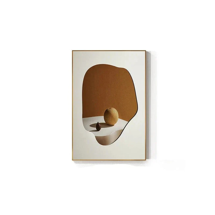 Modern Aesthetic Abstract Geometry Wall Art Fine Art Canvas Prints Pictures For Luxury Apartment Living Room Dining Room Entry Foyer Art Decor | Skanto