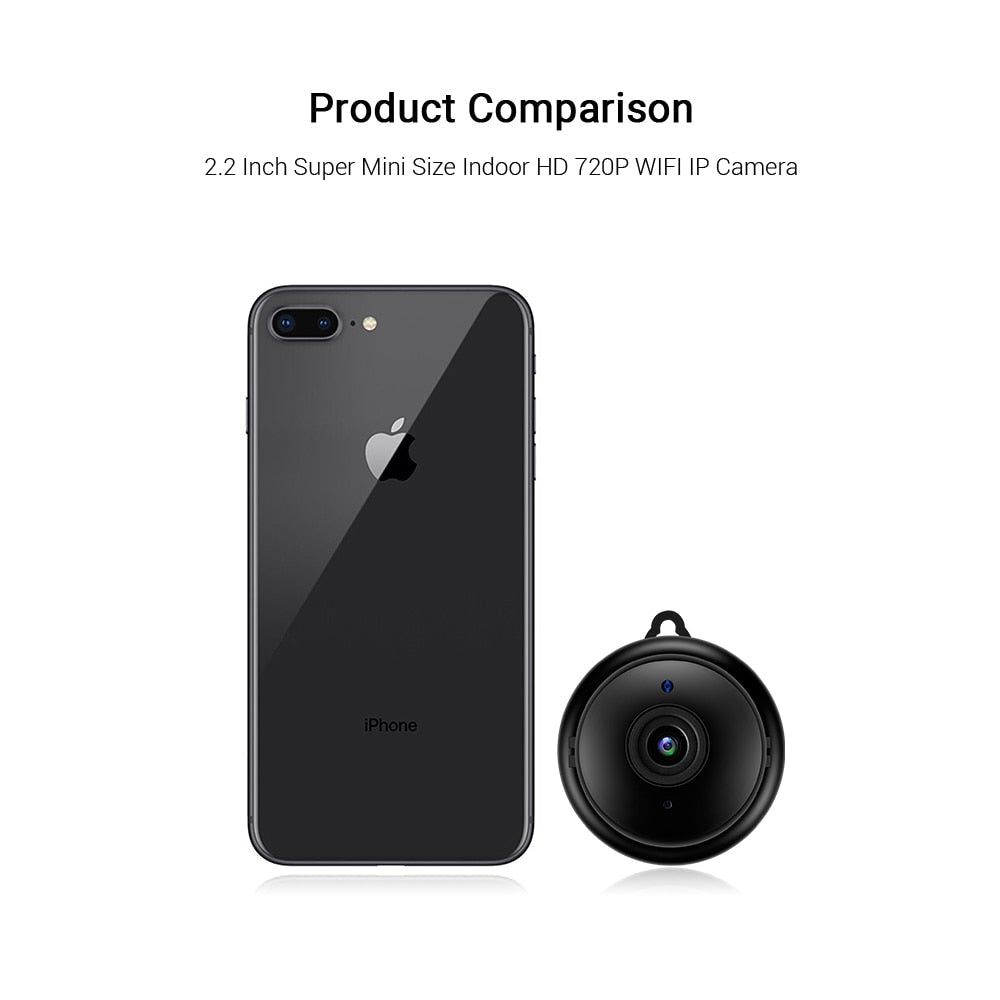 Skanto | Pro Sikkerhetskamera med WiFi 1080p HD | Med nattmodus!