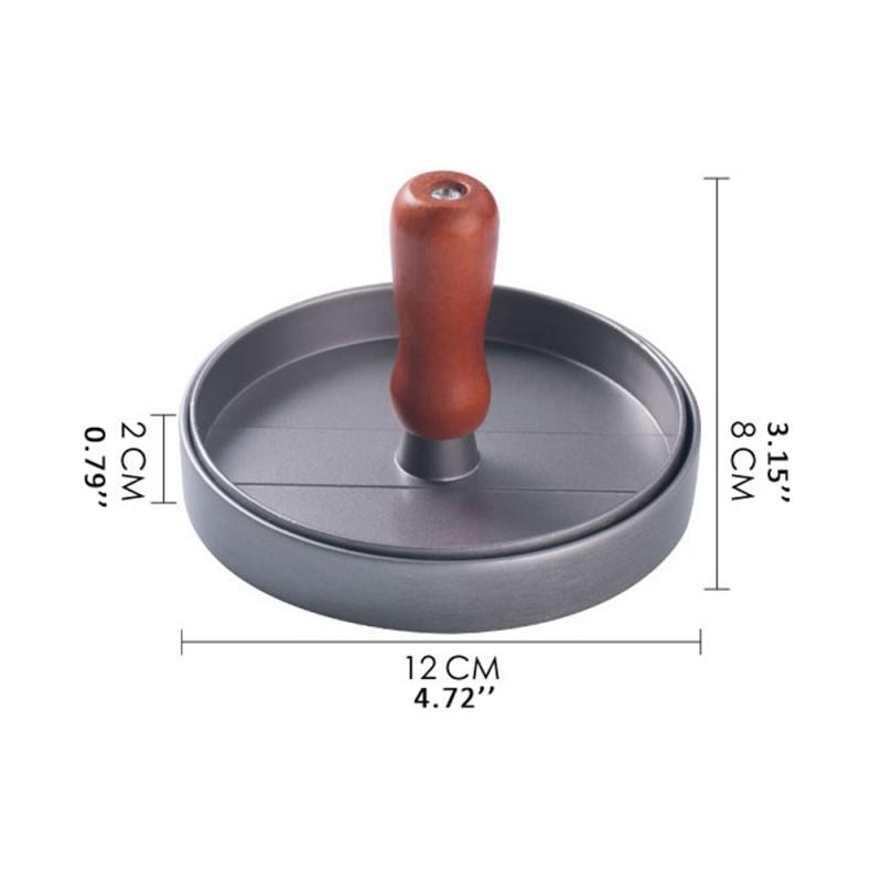 Skanto | Non-Stick Enkel Hamburger Kjøttpressverktøy