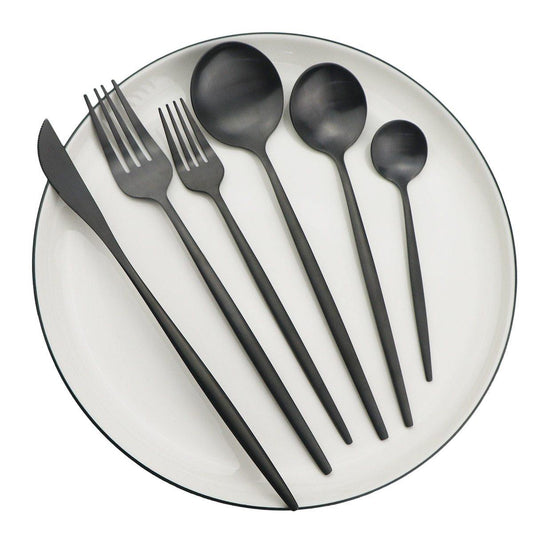 Norvo | Minimalistisk Bestikk 36 Stykker I Rustfritt Stål: Eleganse Og Holdbarhet